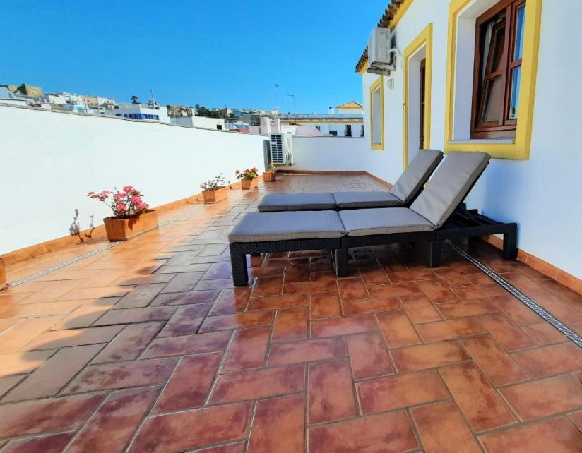 Apartamentos Trujillo Tarifa Buitenkant foto